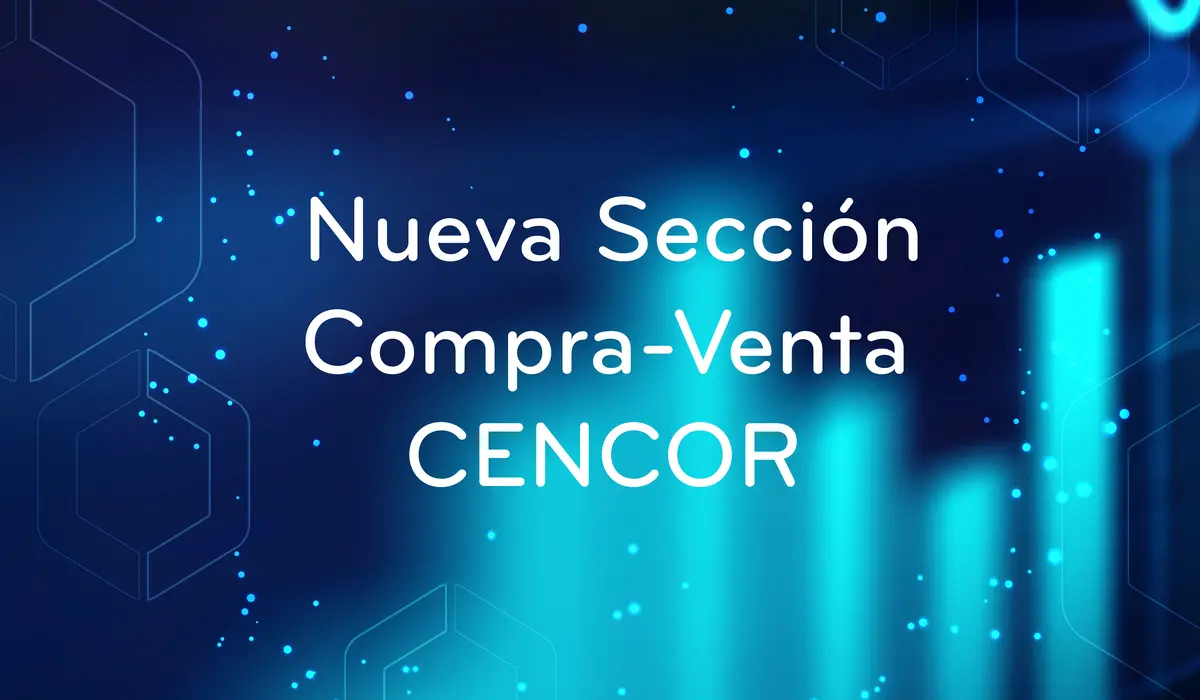 ¡Nueva Sección Compra-Venta CENCOR!