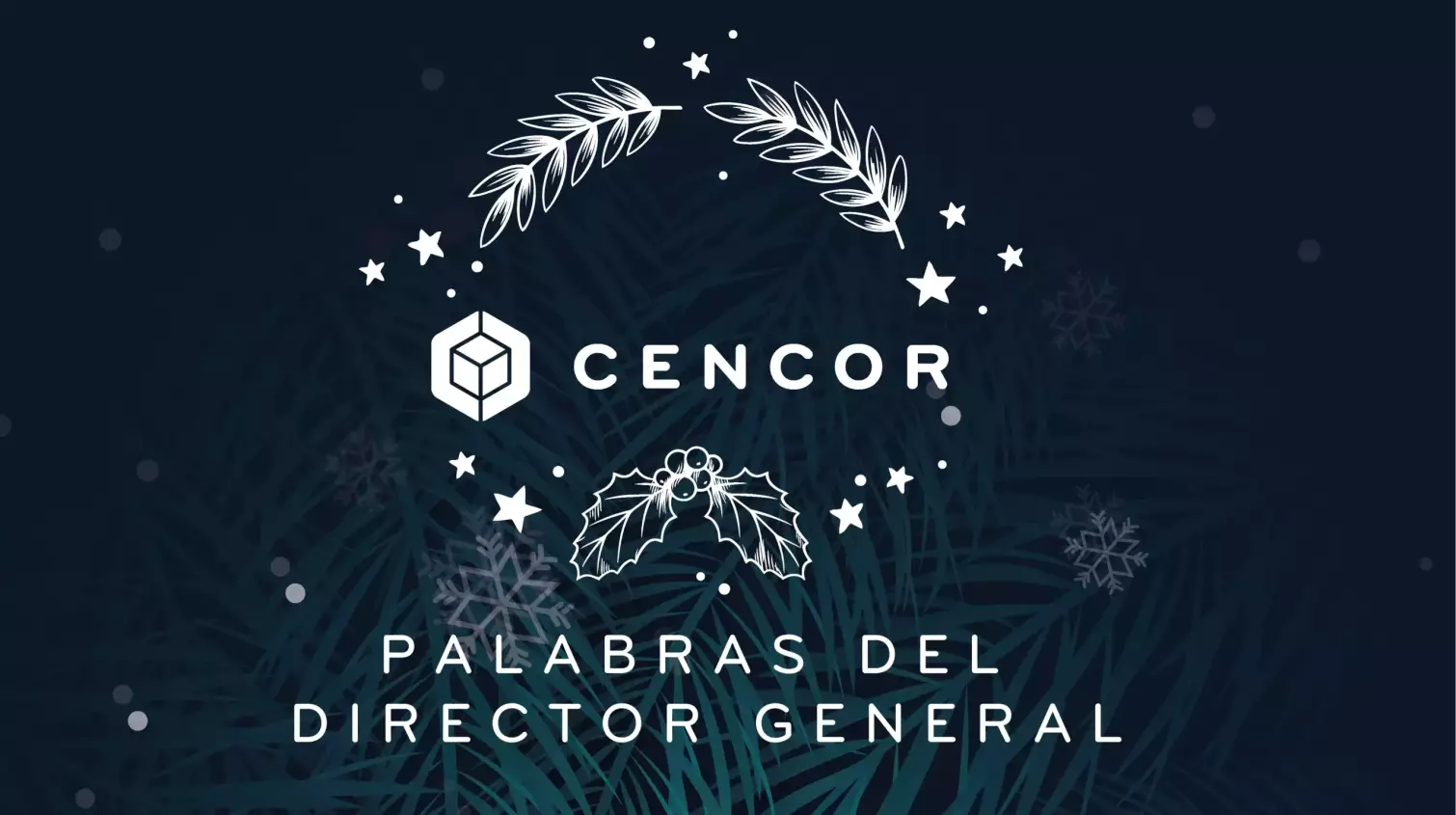 Palabras del Director General